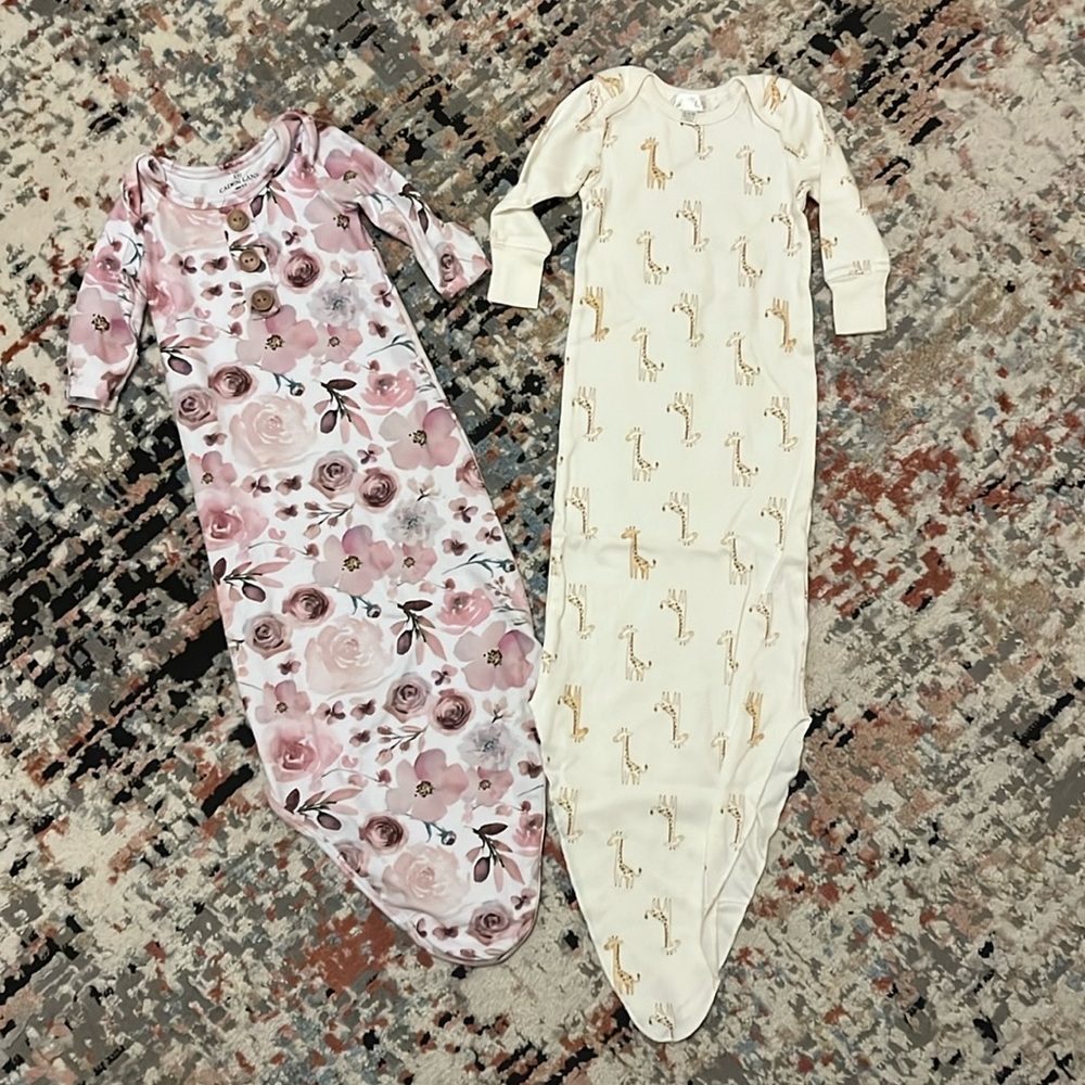 Infant gowns